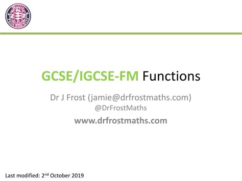 dr frost powerpoints.